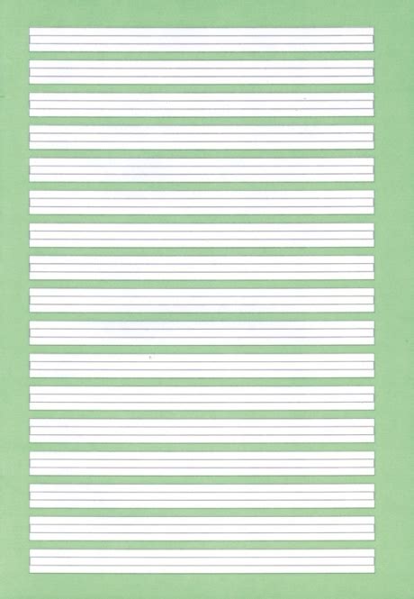 Hier kannnst du fertig gestaltete lineaturen für die 2. Heft A4 Nr. 2 liniert, grün hinterlegt (2. Klasse ...