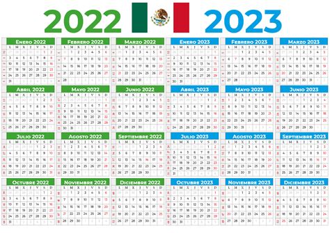 Calendario 2022 Y 2023 Pdf Calendar Imagesee