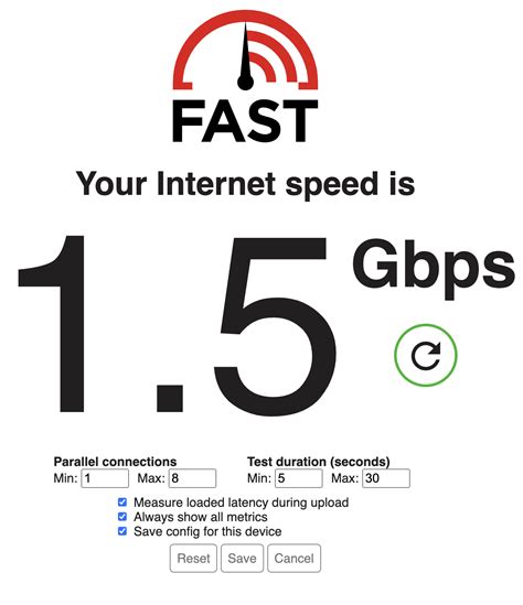 UCI Modem upgrade: 1.5 Gbps on 1 Gig Charter Spectrum plan. Took 10