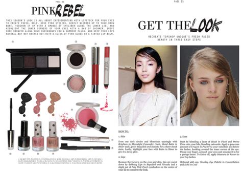 Topshop Beauty Editorial Shans Space