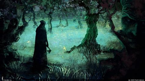 Dark Ghost Gothic Wood Trees Fantasy Wallpaper 1920 X 1080 Wall Hd Iphone