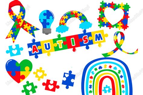 Autism Awareness Clipart Free Png Files Linkedgo Vinyl