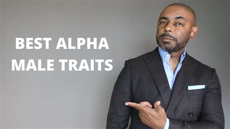 10 Best Alpha Male Traits Every Man Should Have Youtube
