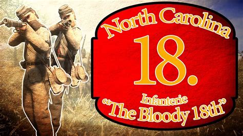 Fighting Regiments Of War Of Rights 18th North Carolina German