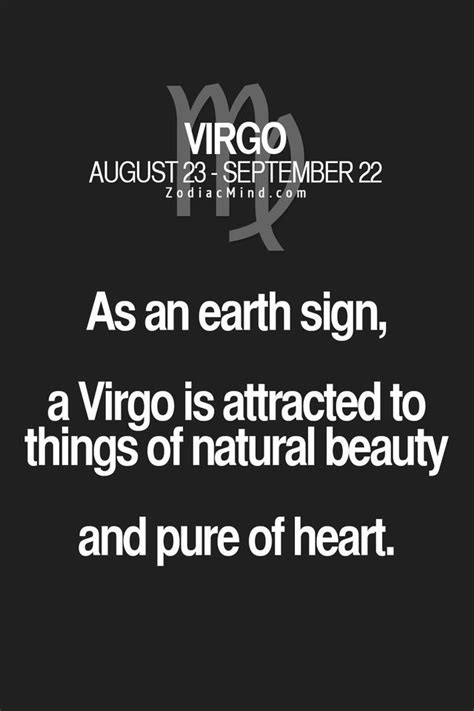 Virgo August 23 September 22 As An Earth Sign A Virgo Is Attracted