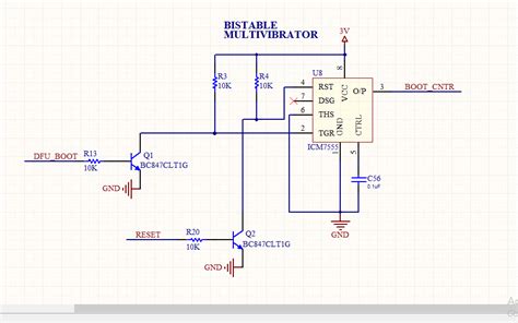Bistable Multivibrator Using 555 Timer Circuit Digest
