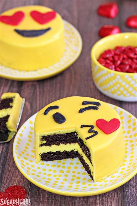 Emoji Cakes Mini Chocolate Cakes With Emoji Designs From Sugarhero