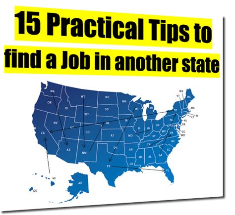 15 Practical Tips to Find a Job in Another State | Find a job, Moving to another state, Moving ...