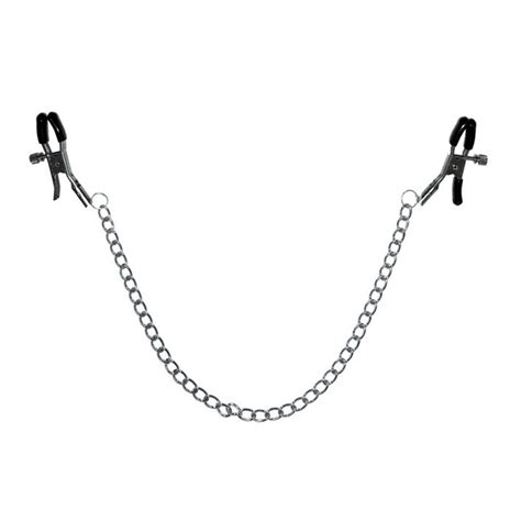 Buy Sex And Mischief Series Chained Nipple Clamps Sportsheets