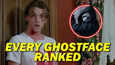 Every Ghostface Ranked Including Scream Vi Youtube