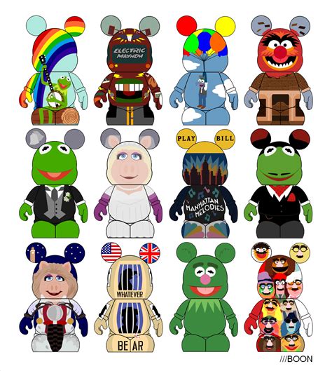 Mike Baboon Design Muppet Vinylmation Series 5 Proposal Classic