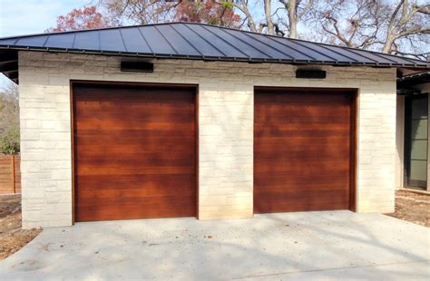 Cowart Door Quarter Sawn White Oak Garage Doors Modern Garage
