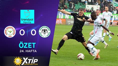 Merkur Bets Rizespor T Konyaspor Highlights Zet