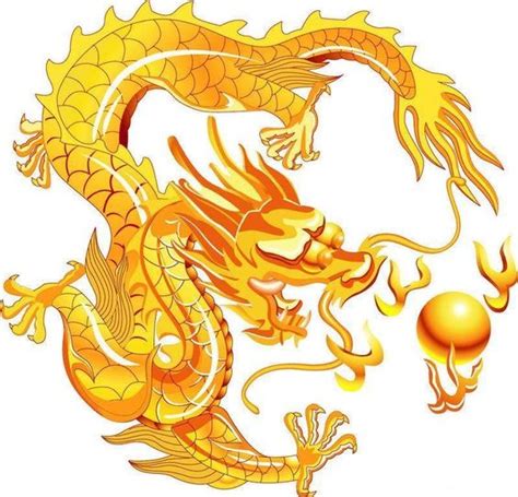 Gold Chinese Dragon Clip Art Cliparts