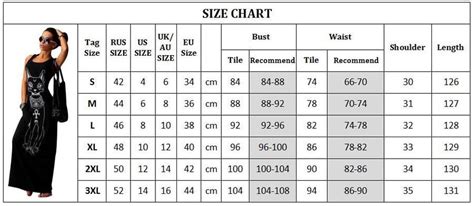 Cara Cara Size Chart