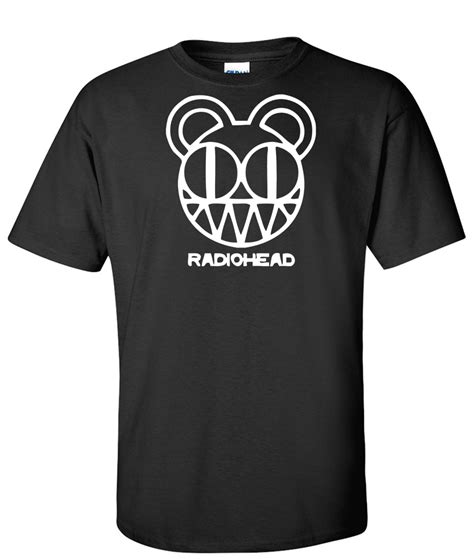 Radiohead Band Logo Graphic T Shirt Supergraphictees