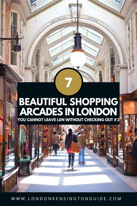 7 Best Shopping Arcades In London London Kensington Guide