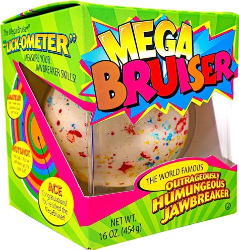 Giant Jawbreaker Candy Mega Bruiser 3 38 Jumbo Jawbreakers Sucker Candy