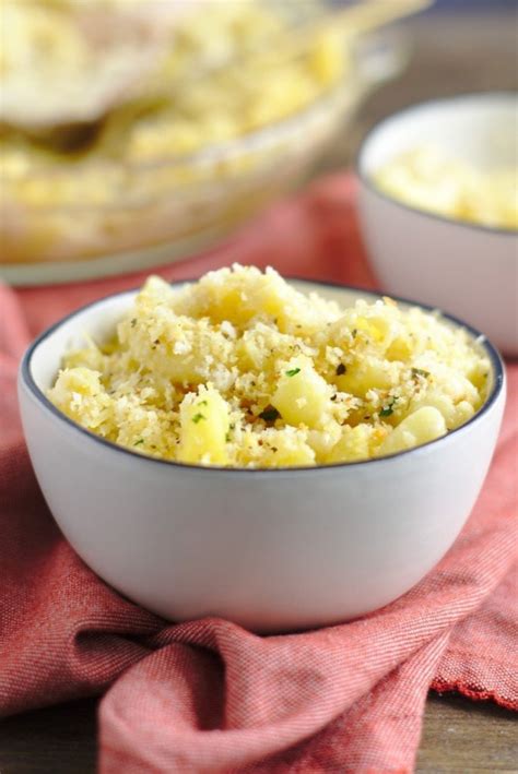 You can create a healthy mac and cheese recipe. Creamy Brie Mac and Cheese - Mildly Meandering