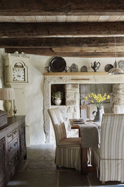 Theres Charm Galore In This English Stone Cottage Linda Merrill