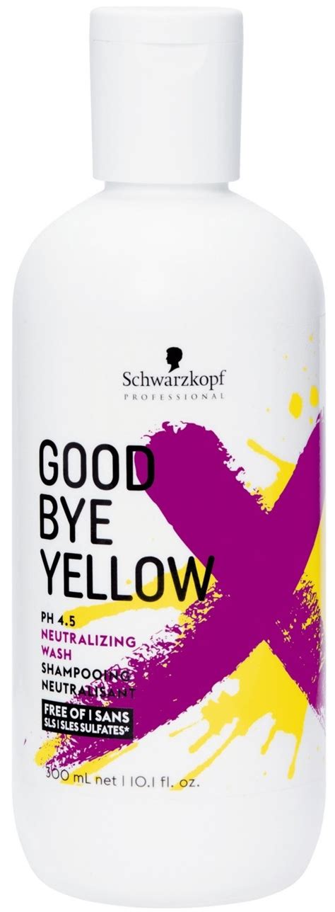 Schwarzkopf Professional Goodbye Yellow Shampoo 300ml 4hairlv