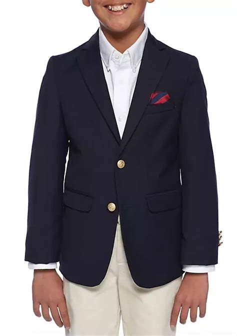 Izod 2 Button Basic Blazer Boys 8 20 Belk