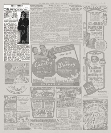 Bright eyecare temple city pasta indekss 91780. THE SCREEN; The Radio City Music Hall Presents Its ...