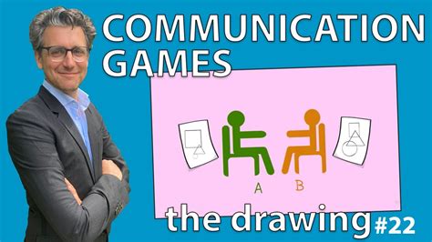 Blind contour drawing game setup. Communication Games - Drawing #22 - YouTube