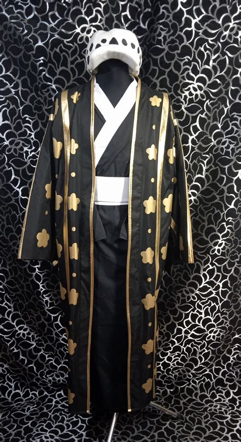 One Piece Wanokuni Trafalgar Law Cosplay Outfit Cosplay Etsy France