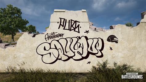 Pubg Celebra Su 4to Aniversario Con Concurso De Graffiti Dentro Del Juego
