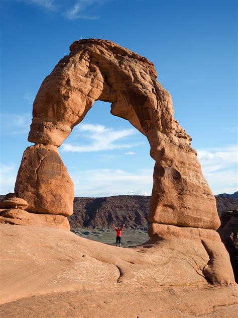 Hiking To Delicate Arch For Sunset In Arches National Park