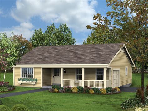 Ranch (also known as american ranch, california ranch, rambler, or rancher) is a domestic architectural style originating in the united states. Laketon Affordable Ranch Home Plan 007D-0154 | House Plans ...