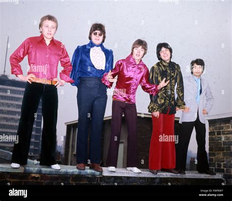 Love Affair Uk Pop Group In 1968 With Steve Ellis At Left Stock Photo