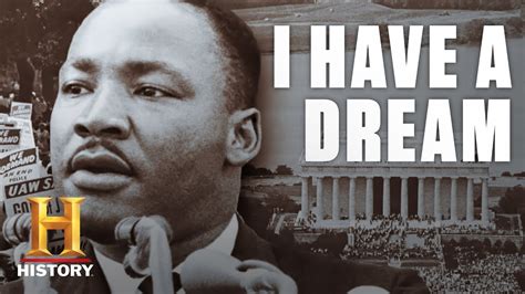 Stood in front of the lincoln memorial looking out over thousands of troubled americans who had gathered in the name of civil rights and uttered his now famous words, i have a dream. "I Have a Dream" - Positivities.com