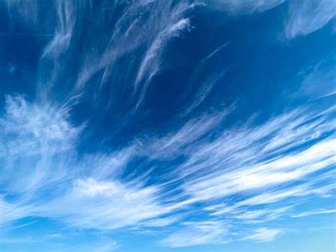 Cirrus Clouds Free Stock Photo Public Domain Pictures