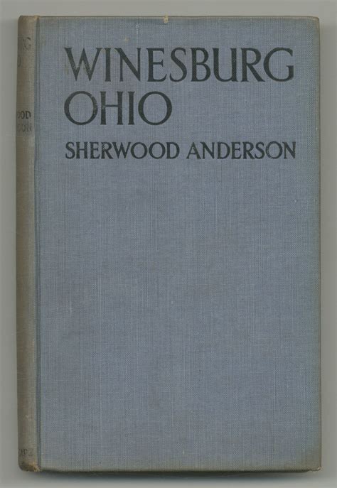 winesburg ohio intimate histories of every day people von anderson sherwood very good