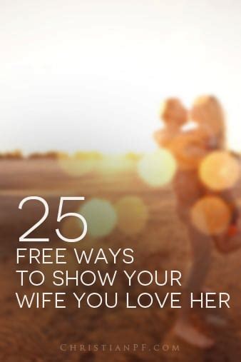 25 Free Ways To Show Your Wife You Love Her SeedTime