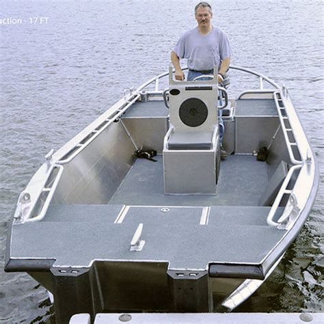 Utility Boat Super Jon 17 Workskiff Inc Outboard Aluminum