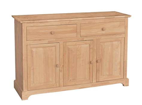Using time honored materials and practices these. Buffets & Hutches | Unfinished Furniture of Wilmington