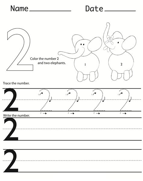 Kindergarten Number Writing Worksheets Confessions Of A Homeschooler
