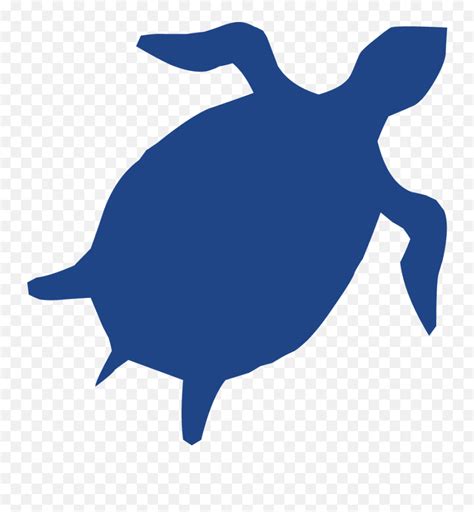 Sea Turtle Cobalt Blue Silhouette Clip Art Turtle Png Silhouette
