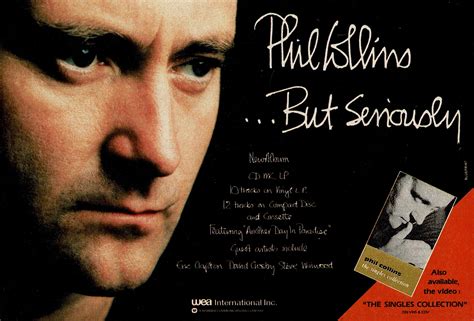 30 Jaar Geleden Reclame Voor Het Album But Seriously Van Phil Collins December 1989 Toen