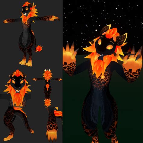 Vrchat Furry Avatar Retexture Wickerbeast Nardodragon Besuru Kirin