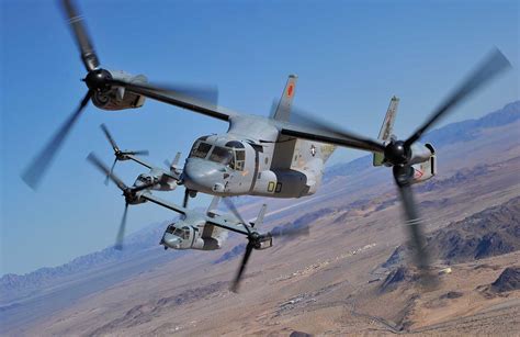 Us Marines Demonstrate Air Combat Power Of Its Ospreys