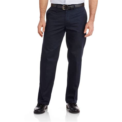 Genuine Dickies Mens Relaxed Fit Straight Leg Flat Front Flex Pant Walmart Com