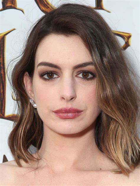 Actress Anne Hathaway Attends The Premiere Of Disneys Alice Through