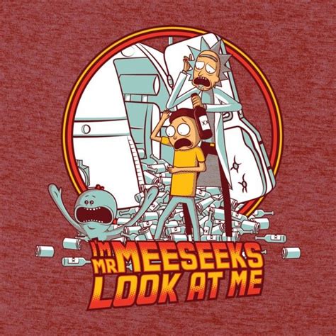 Open Your Eyes For These Rick And Morty T Shirts