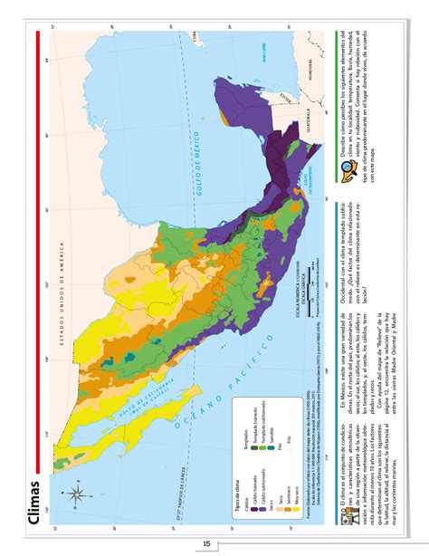 Solo en 4° y5° se les da un atlas uno de méxico y otro mundial. Atlas de México Cuarto grado 2020-2021 - Página 15 de 129 ...