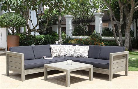 Shop online and choose from our selection of designs. Buy the Lodge garden sofa set made from solid wood and get ...