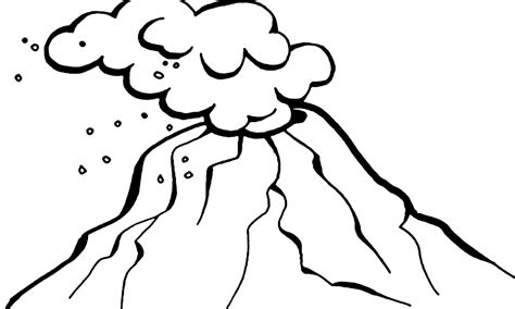 Top 10 free printable volcano coloring pages online
